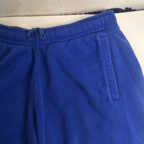 Mens Nike Blue Shorts Size Medium Sweatshirt Material  Athletic Gorp Core  Q0303 - Picture 3 of 10